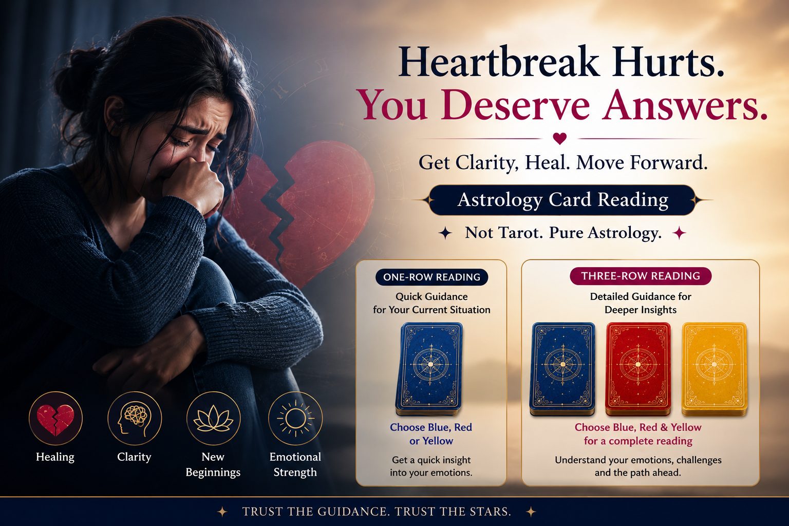 How Astrology Cards Can Help You Overcome Heartbreak and Find Emotional Healing